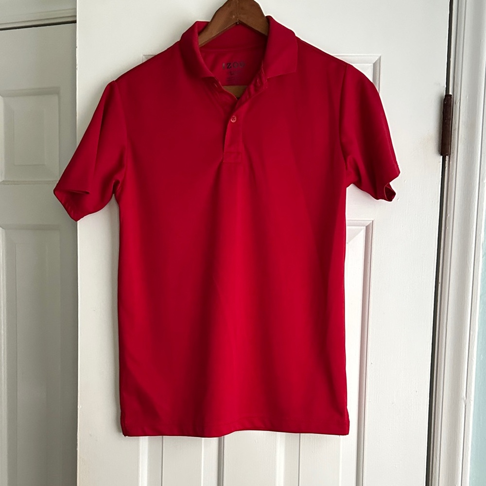 Izod Classic Red Kids Polo Shirt